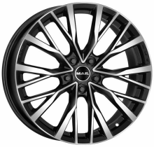 MAK KENT 21X8.5 PCD5*120 ET38 DIA72.6 GLOSS-BLACK